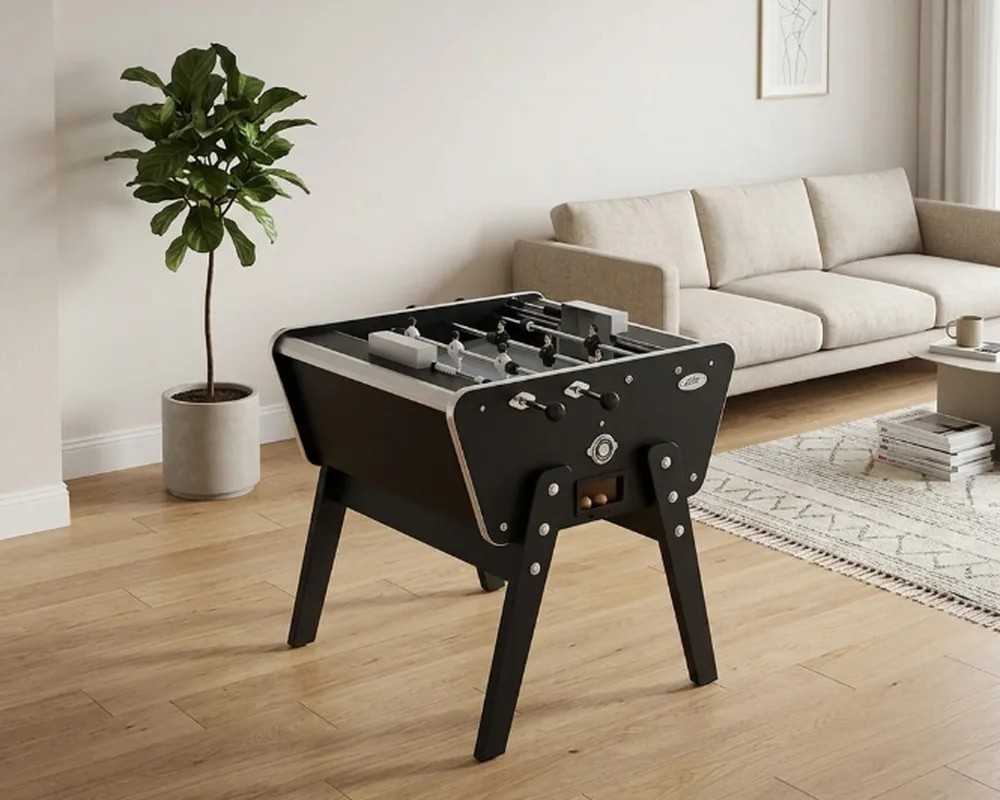 Baby-foot Stella Toi & Moi black, the model for small spaces