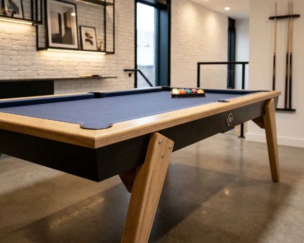Le Billard Millésime Indoor 2m40, l'élégant billard américain Stella