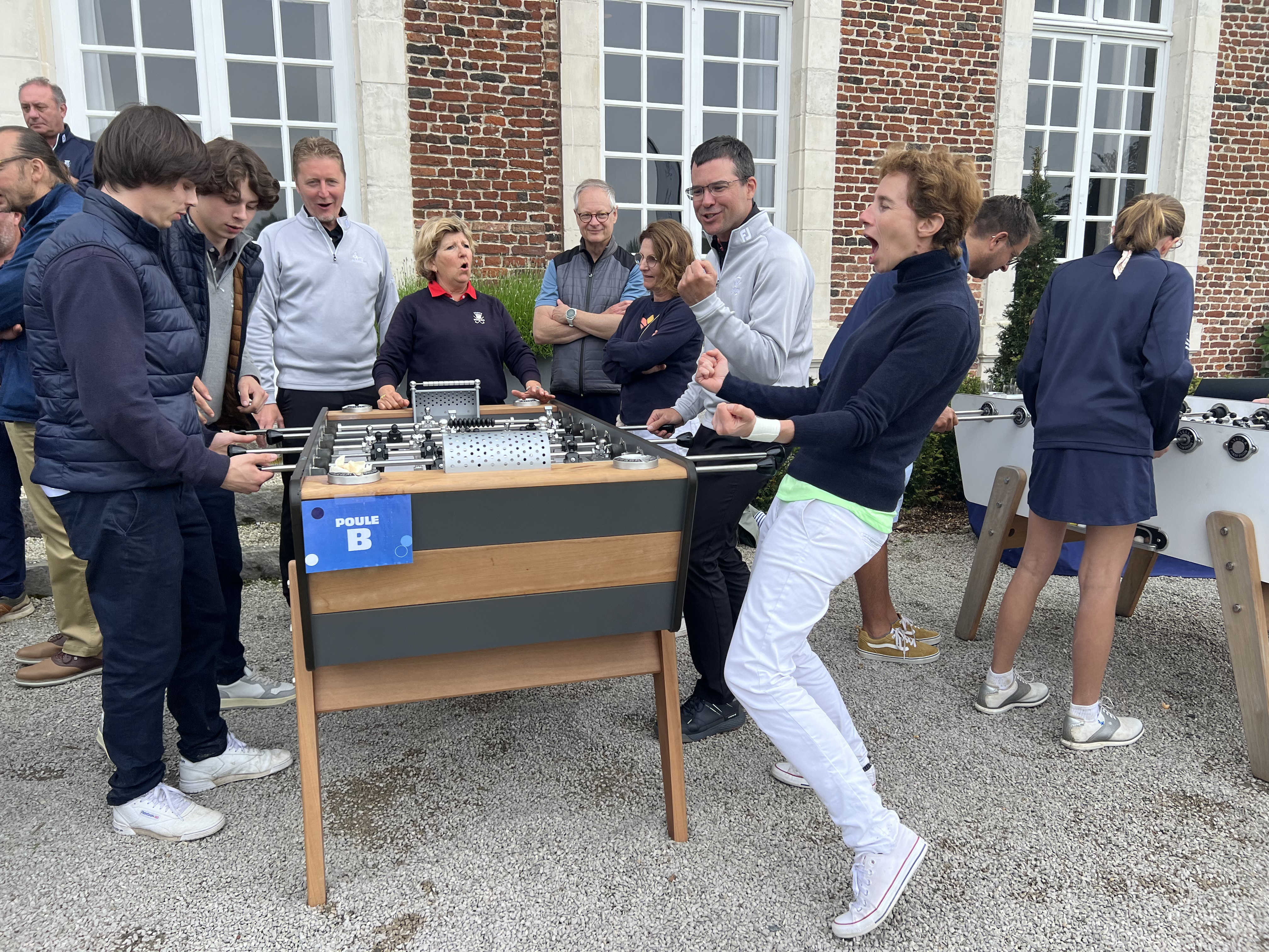 A table soccer tournament