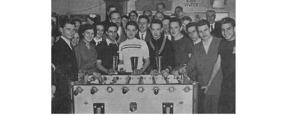 Premier tournoi de baby-foot