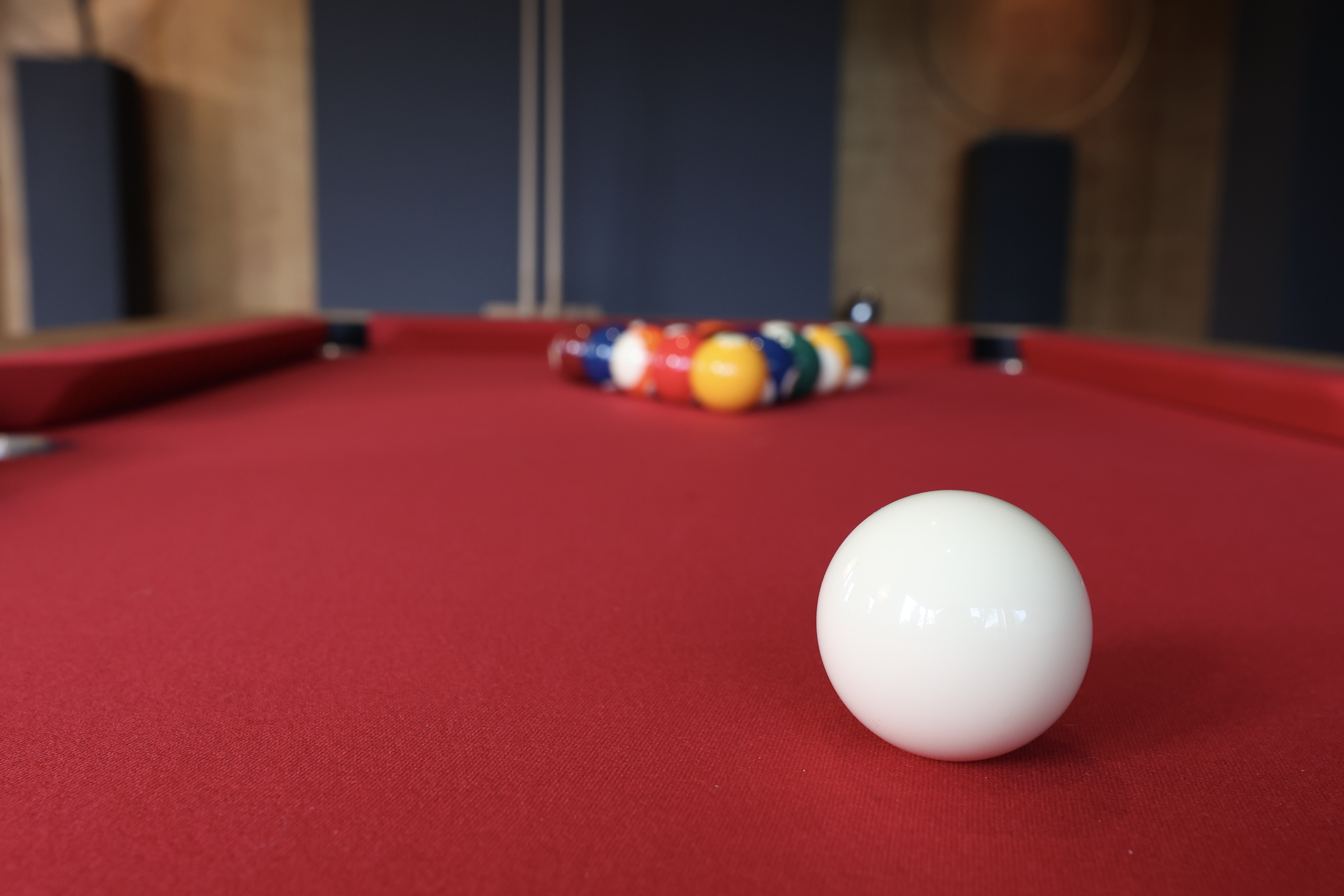 Billard rouge