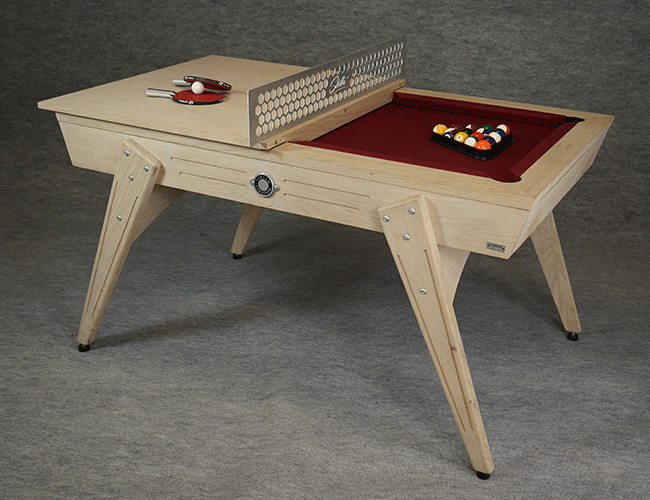 Billard compact 3 en 1 bureau et ping pong