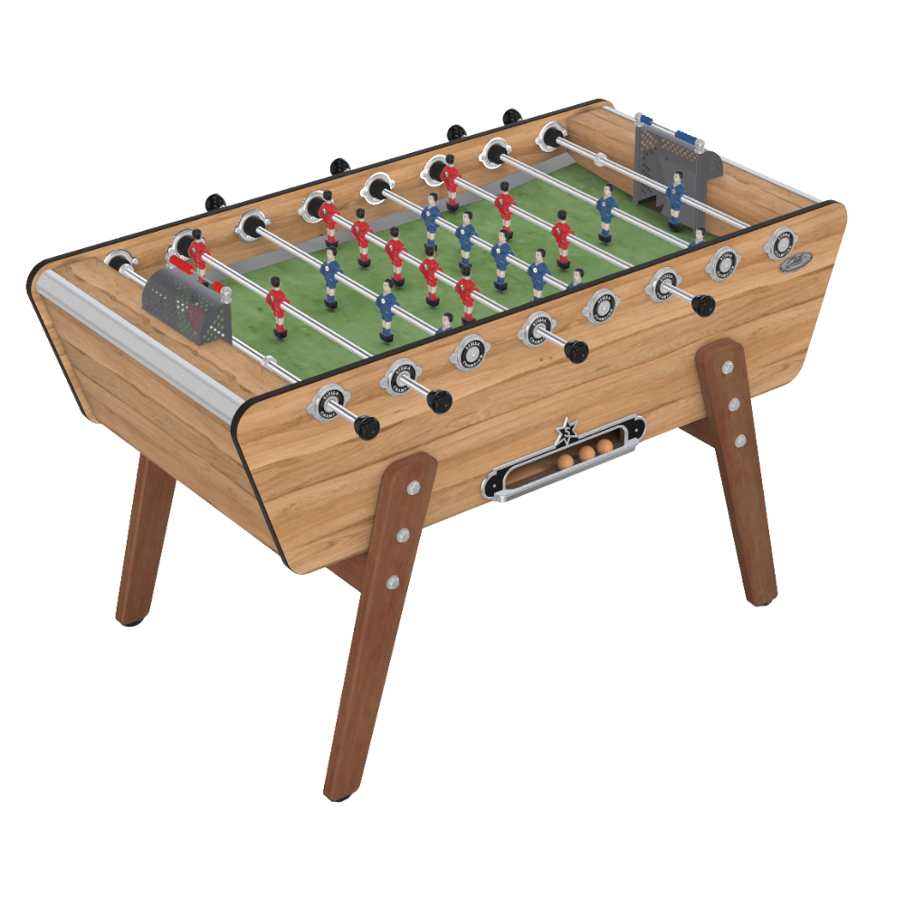 Baby-Foot Copa Mannoni Bois Clair – 4 Balles Liège Offertes, Livraison Rapide
