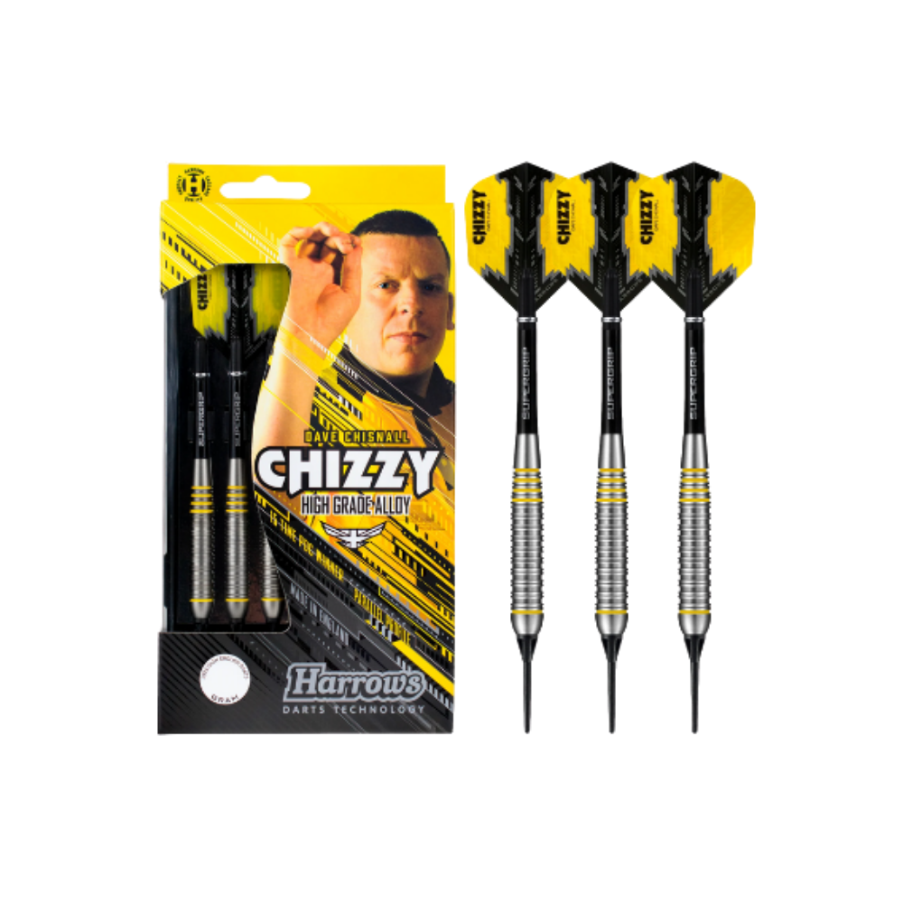 Harrows Chizzy Brass Nylon Tip Darts 18g - Stella