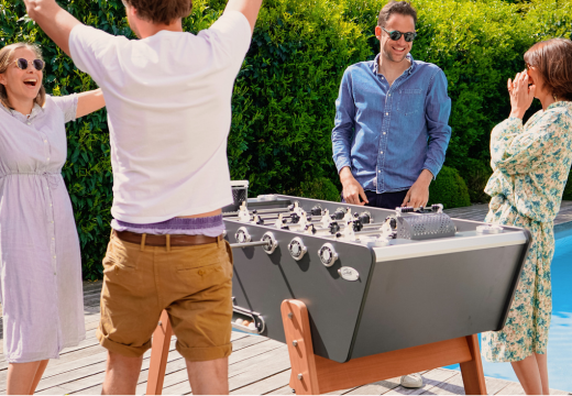 The ultimate tip for summer fun: outdoor table soccer
