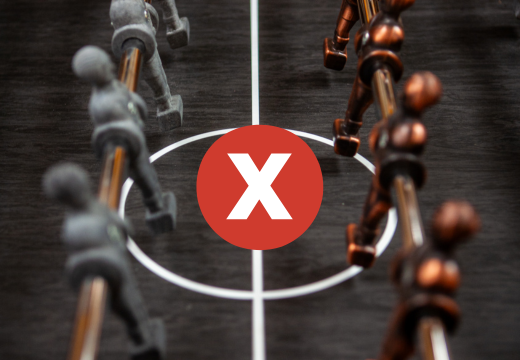 Les 10 erreurs à ne surtout pas faire au baby-foot